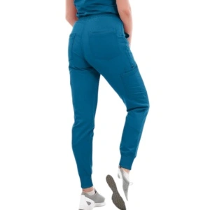 Costum medical Justina dama - caribbean blue - Img 4