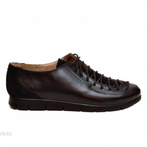 Pantofi dama negri casual-eleganti din piele naturala
