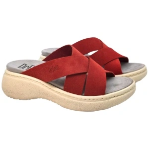 Papuci Dr Feet 18002 rosu - dama