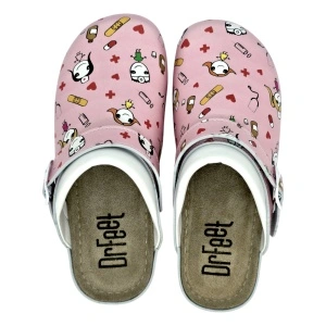 Saboti medicali Dr Feet 9010 medical pink - dama