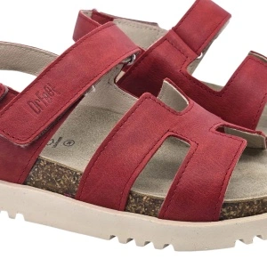 Sandale Dr Feet 16015 rosu - dama