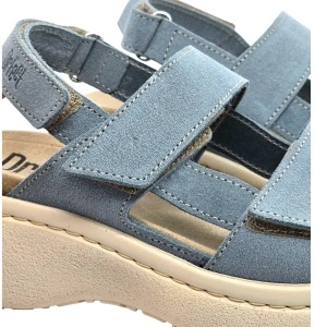 Sandale Dr Feet 18003 albastru deschis - dama