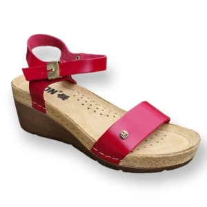 Sandale Leon 1015 rosu - dama