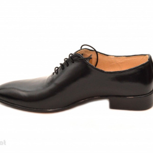 39 - Pantofi barbati piele naturala negri casual-eleganti cod P65N - LICHIDARE STOC 39 - Img 4