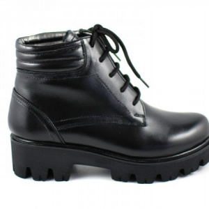 Bocanci dama piele naturala Negri sport-casual