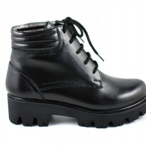 Bocanci dama piele naturala Negri sport-casual