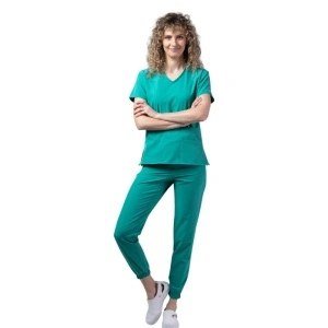 Costum medical Eva dama - verde