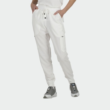 Costum medical Justina dama - alb