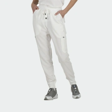 Costum medical Justina dama - alb