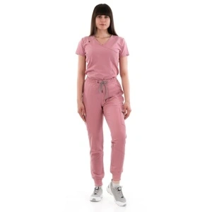 Costum medical Justina dama - roz