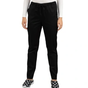 Pantaloni negrii unisex - strech