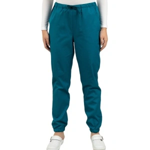 Pantaloni pacific blue cu elastic la glezna - unisex - strech