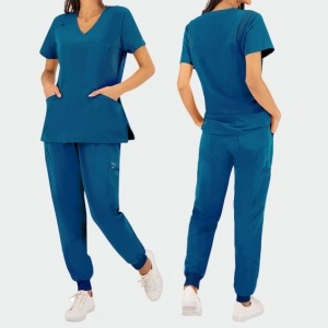 Pantaloni tip jogger caribbean blue - Ricci
