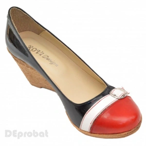 Pantofi dama eleganti - casual din piele naturala
