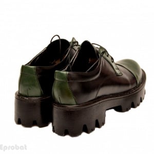 Pantofi dama lucrati manual din piele naturala cod P151 - Img 4