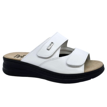 Papuci Dr Feet 5012 alb - dama - cu taloneta detasabila