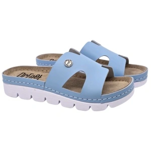 Papuci Dr Feet 9000 albastru deschis - dama