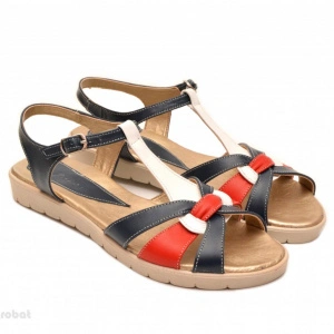 Sandale dama piele naturala cu talpa joasa cod S41