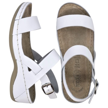Sandale Doss 686 alb - dama