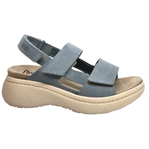 Sandale Dr Feet 18003 albastru deschis - dama
