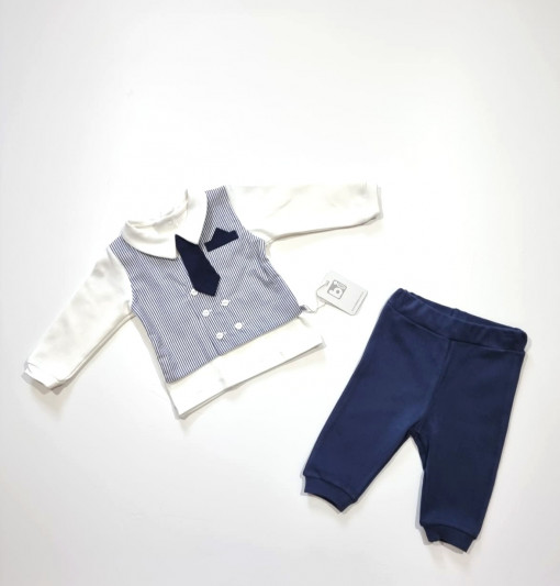 Compleu BiBaby bumbac 3-12 luni
