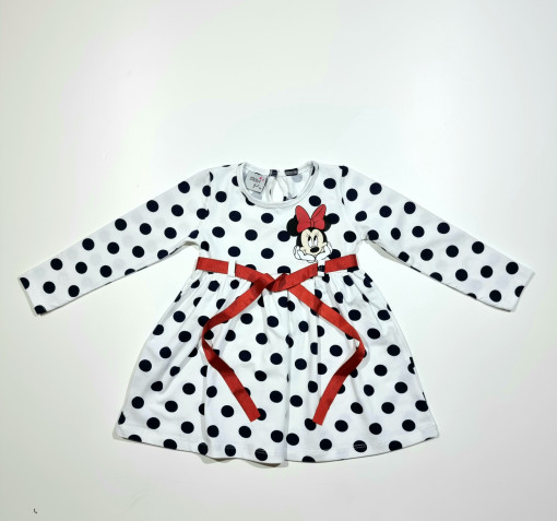 Rochita Minnie Bulinute Maneca Lunga