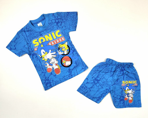 Compleu 2 Piese Sonic 3-8 ani