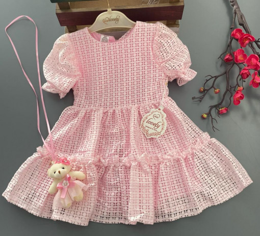 Rochie Miss Lovely 2 Piese Div Culori 2-5 ani