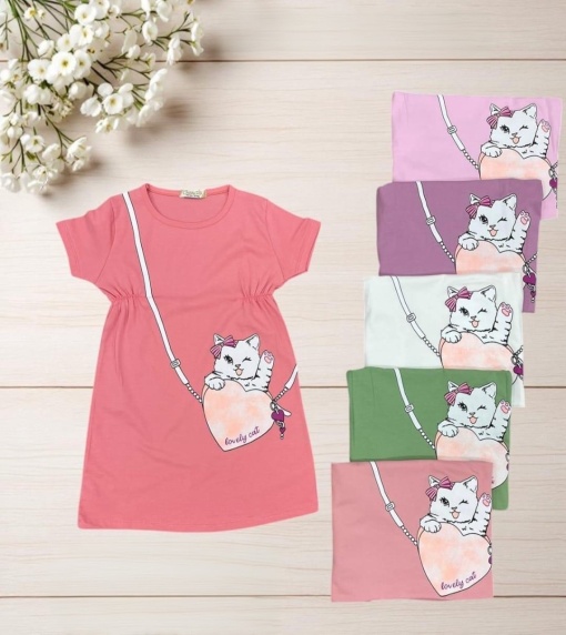 Rochita Lovely Cat Bumbac 2-6 ani