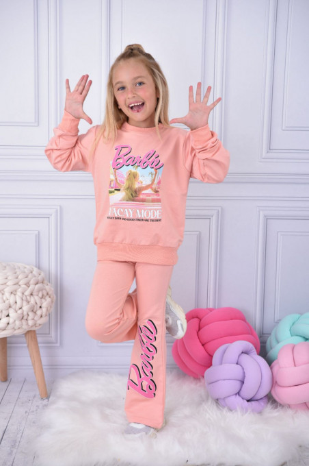 Compleu Barbie Vacay 2 Piese Div Culori 3-10 Ani