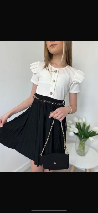 Rochie Melody 3 Piese Div Culori 3-14 Ani