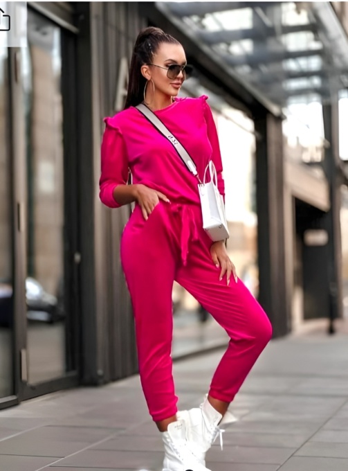 Compleu Jessica Catifea 2 Piese Div Culori