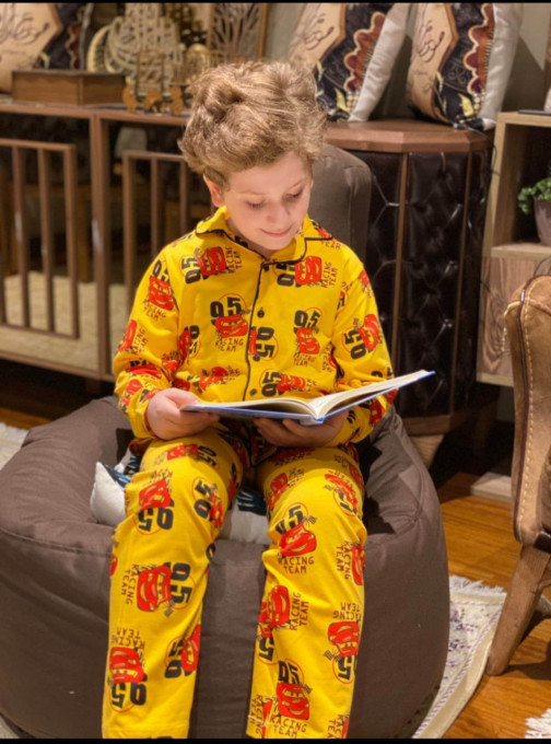 Pijama Baieti cu Figurine Diverse Culori 4-12 ani D10
