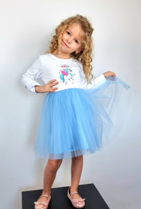 Rochita Princess 2 Culori 3-7 ani - Img 1
