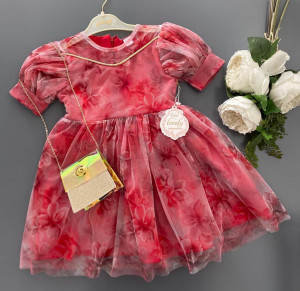 Rochie Ariana 2 Piese Div Culori 5-8 Ani - Img 5