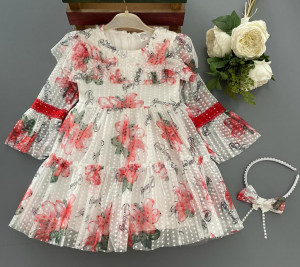Rochie Malvina 2 Piese Div Culori 5-8 ani - Img 2