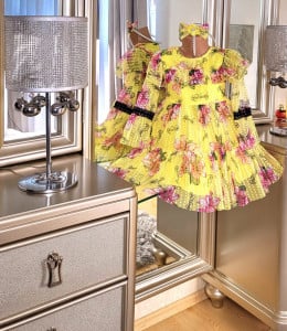 Rochie Malvina 2 Piese Div Culori 5-8 ani - Img 1