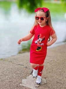 Rochita Minnie cu Jambiere si Bentita 3-10 Ani - Img 2