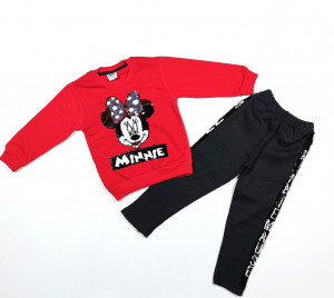 Compleu 2 Piese cu Paiete Minnie 1-8 ani - Img 3