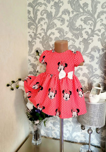 Rochita Minnie cu Bulinute 2-7 ani s27 - Img 1