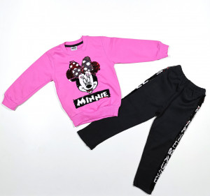 Compleu 2 Piese cu Paiete Minnie 1-8 ani - Img 4
