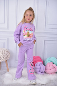 Compleu Barbie Vacay 2 Piese Div Culori 3-10 Ani - Img 2