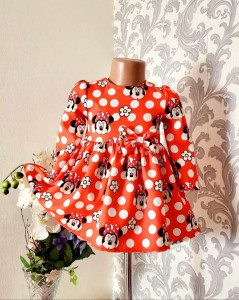 Rochie Lucy Maneca Lunga 2-7 Ani s12 - Img 1