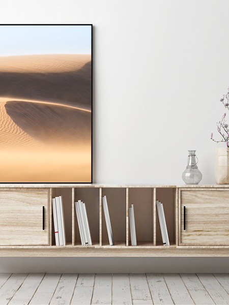 Tablou Canvas Dune de Nisip în Lumina Apusului