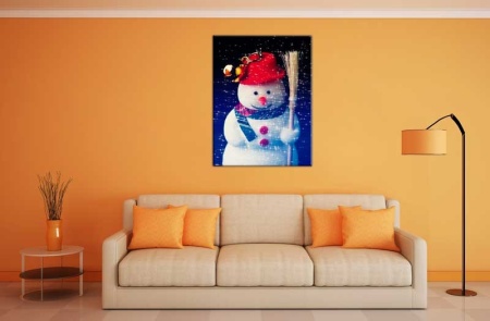 Tablou Canvas Figurina Om de Zapada