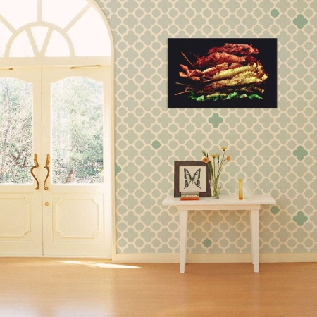 Tablou Canvas Frunze Aramii