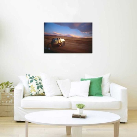 Tablou Canvas Oglinda de Masina