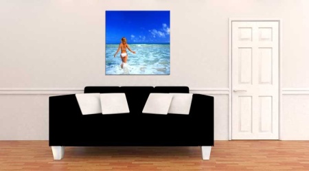 Tablou Canvas Plaja Tropicala