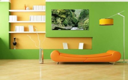 Tablou Canvas Stanci Acoperite cu Muschi