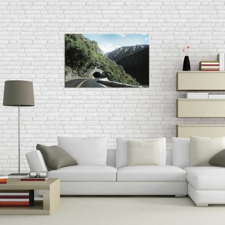 Tablou Canvas Tunelul din Munti